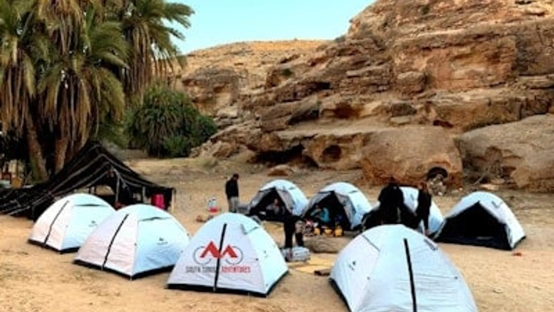 Campement à Ghomrassen