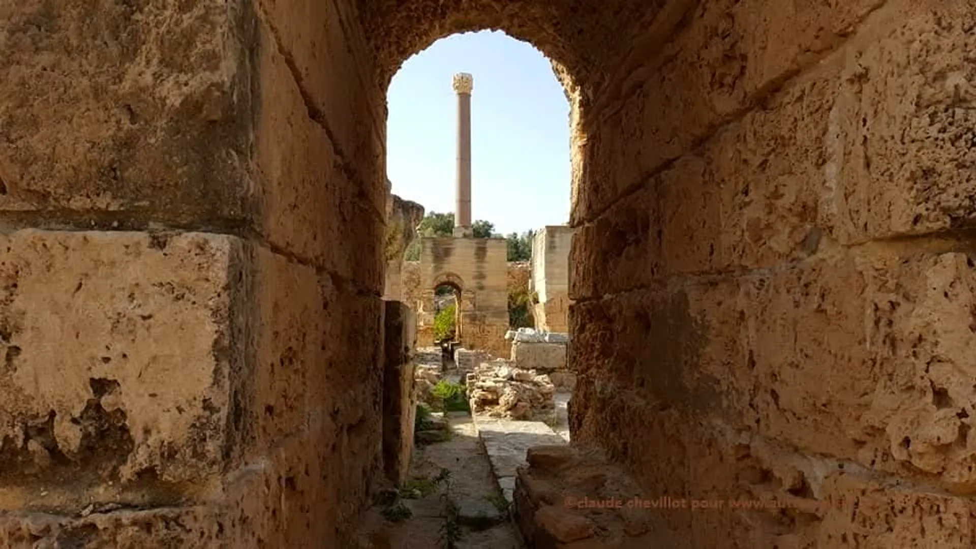 Visite du site archéologique de Carthage