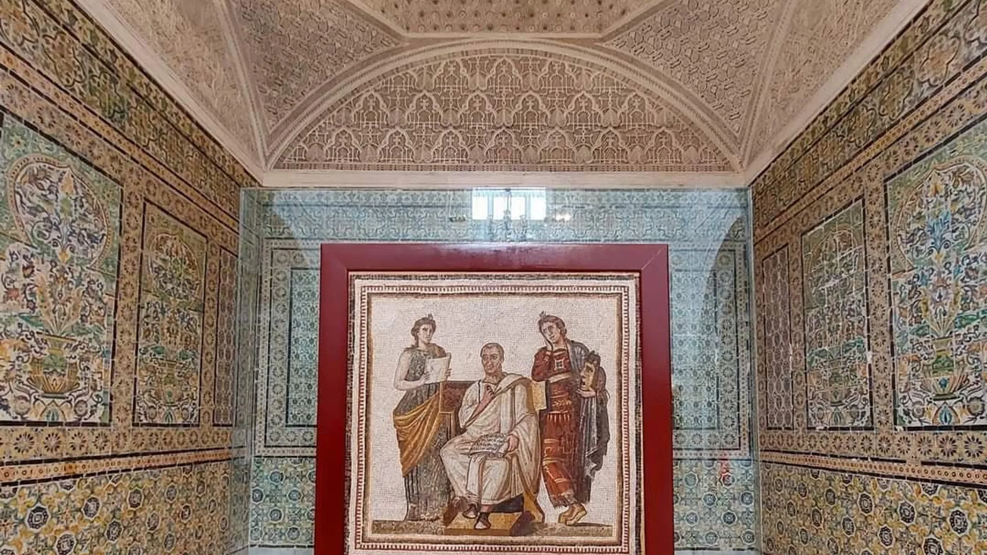 Visite du musée national de Bardo